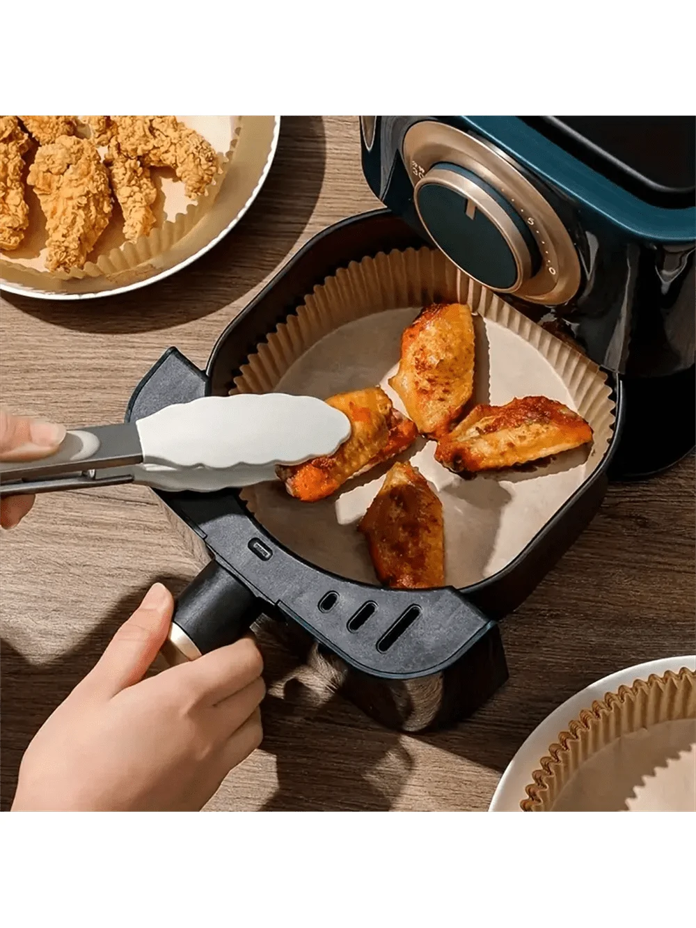 Air fryer disposable paper pads