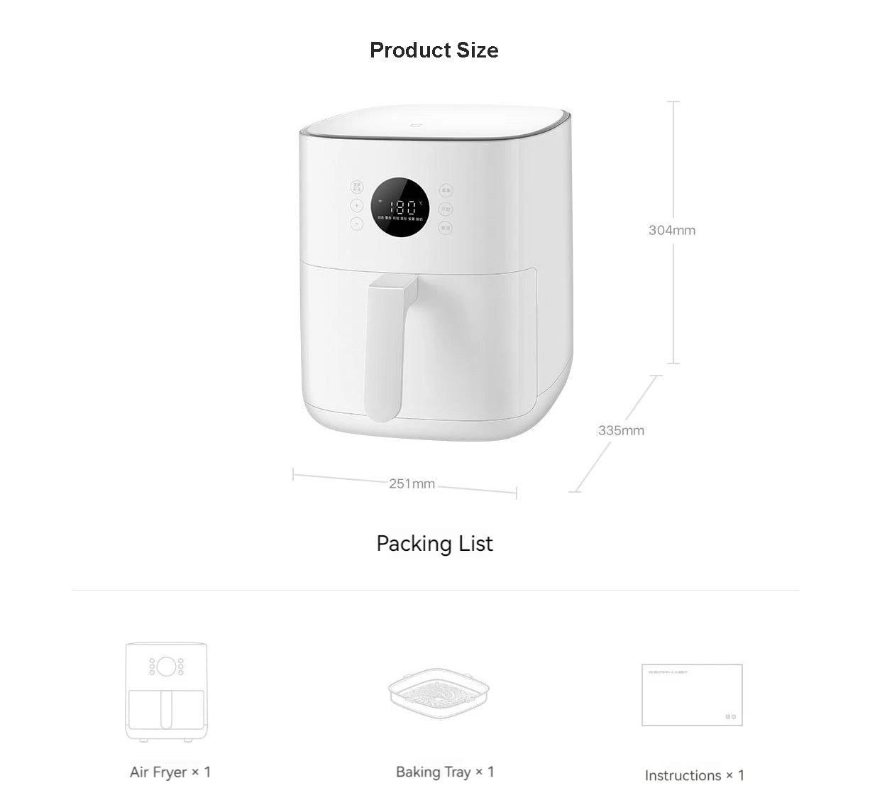 XIAOMI PRO Air Fryer