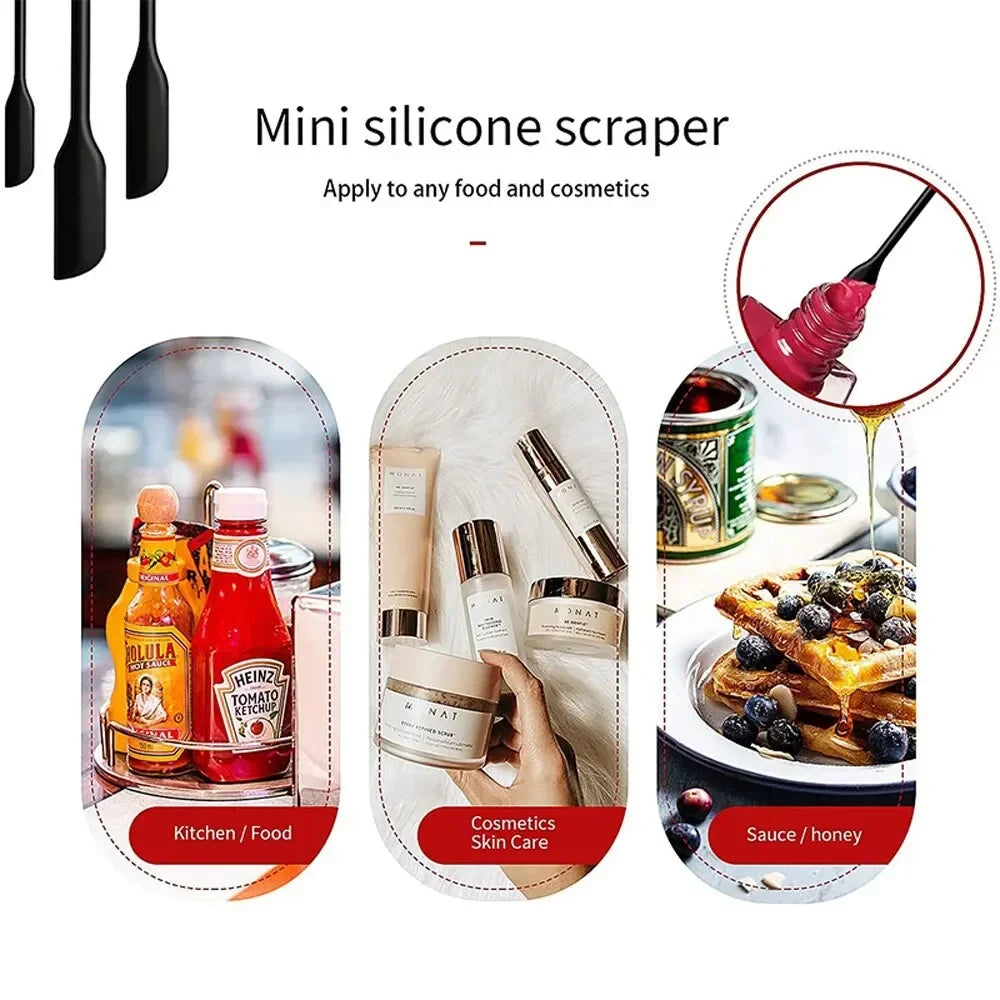 6 Pieces Silicone Spatula