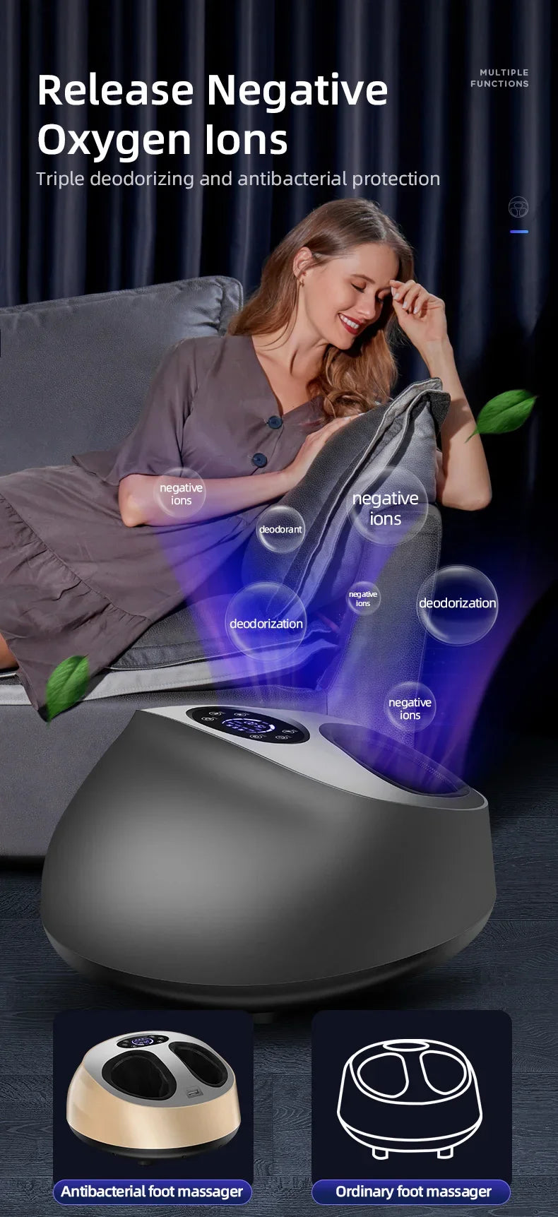 Smart Foot Pneumatic Massager