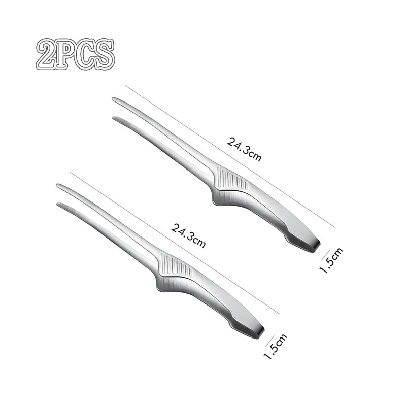 Steel Food Tongs