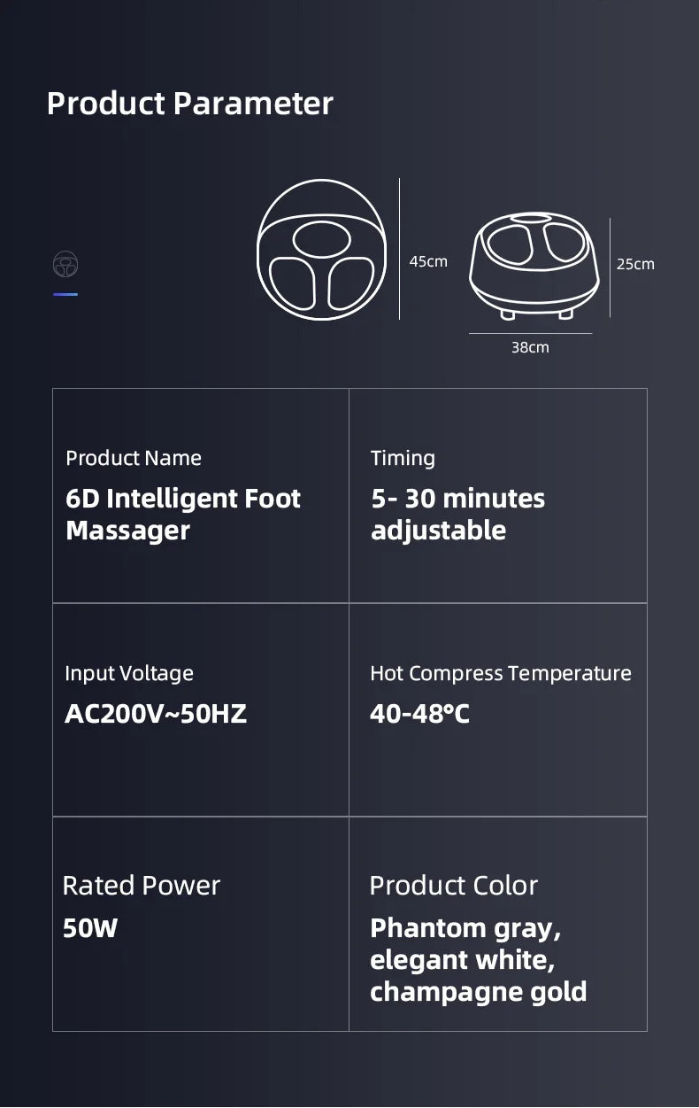 Smart Foot Pneumatic Massager