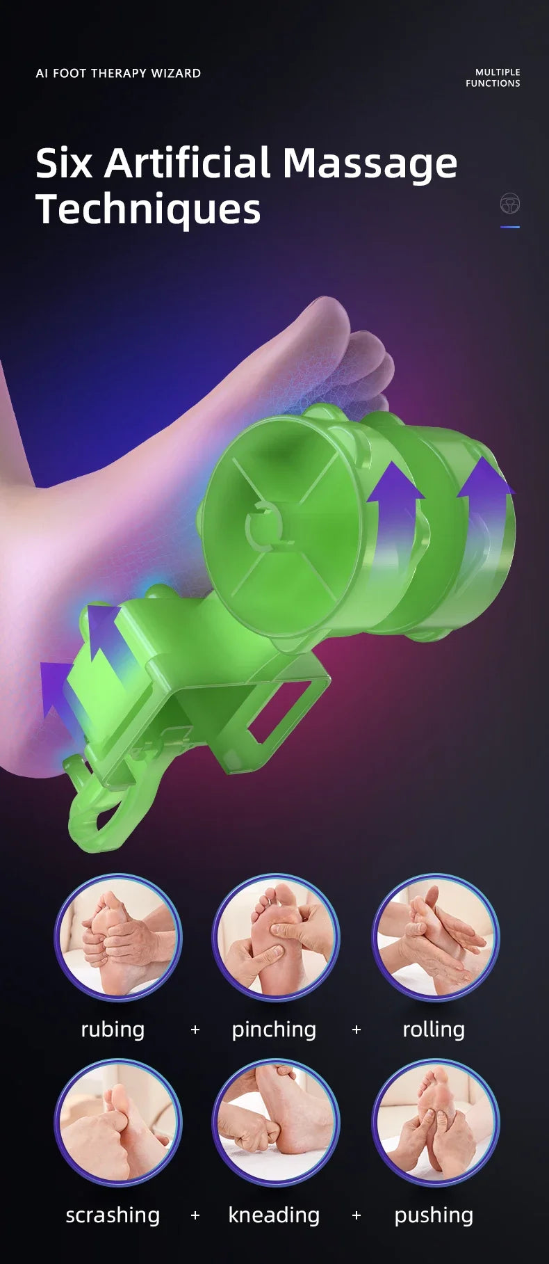 Smart Foot Pneumatic Massager