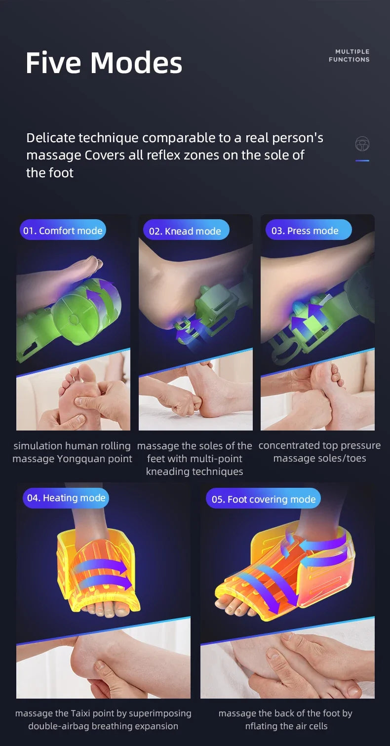 Smart Foot Pneumatic Massager