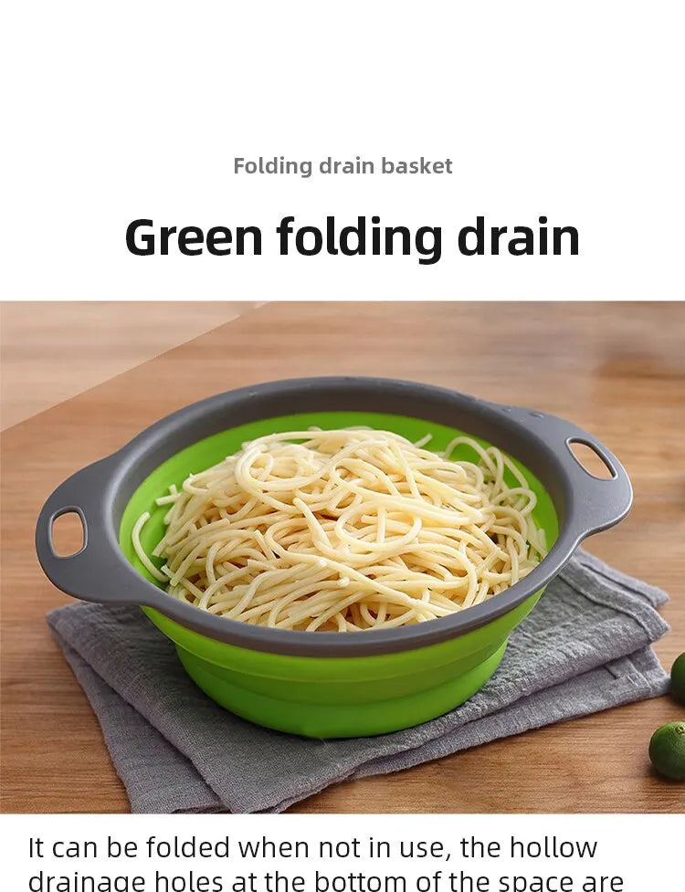 Collapsible Silicone Strainer