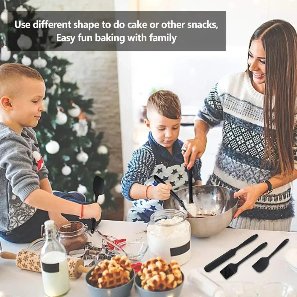 6 Pieces Silicone Spatula