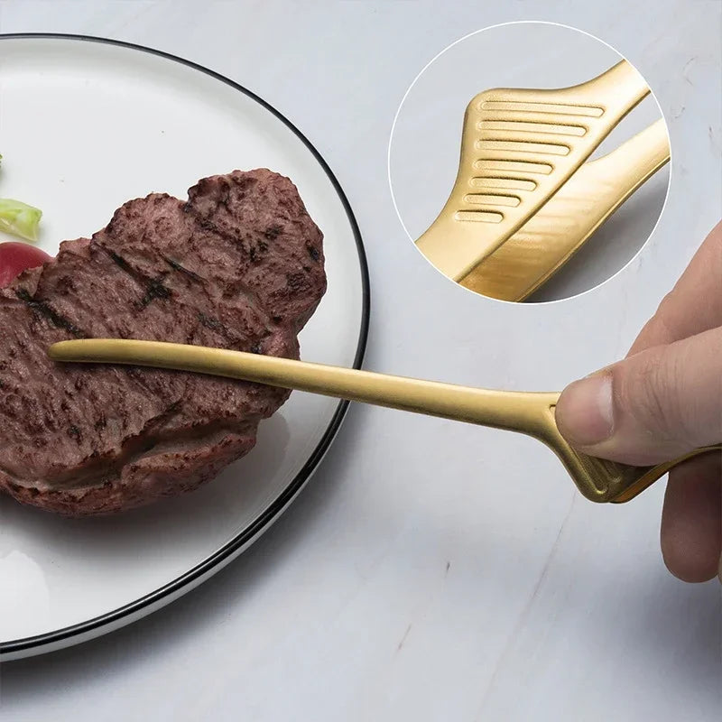 Steel Food Tongs