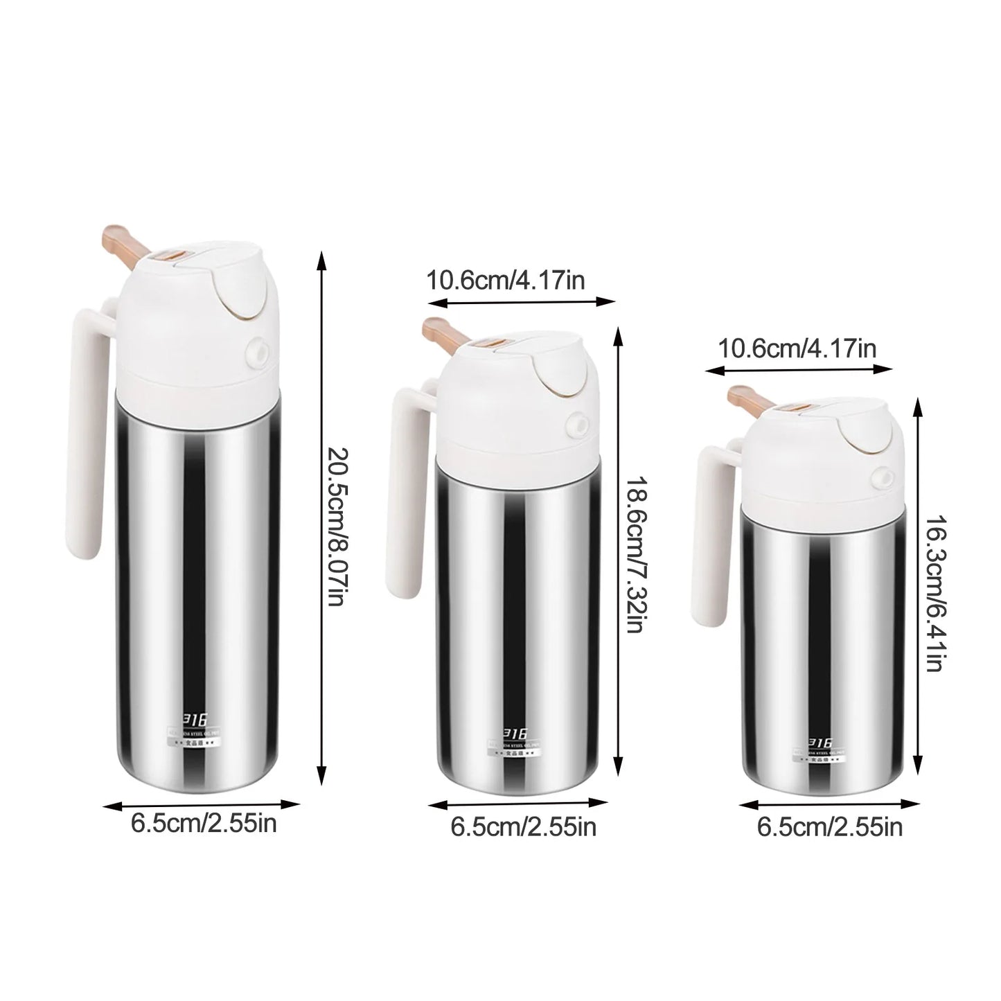Double Purpose Stainless Oil Sprayer