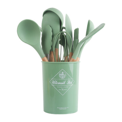 Silicone Cooking Spoon Set