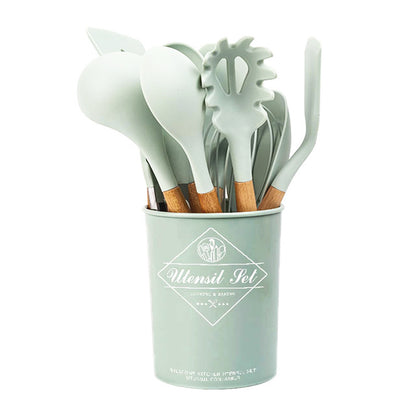 Silicone Cooking Spoon Set