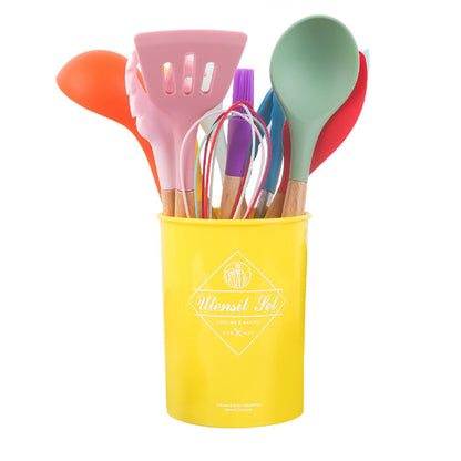Silicone Cooking Spoon Set