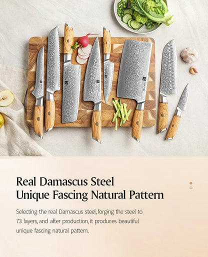 73 Layers Kitchen Knife Set