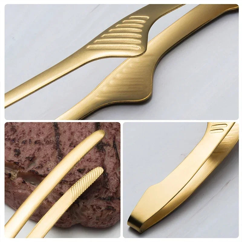 Steel Food Tongs