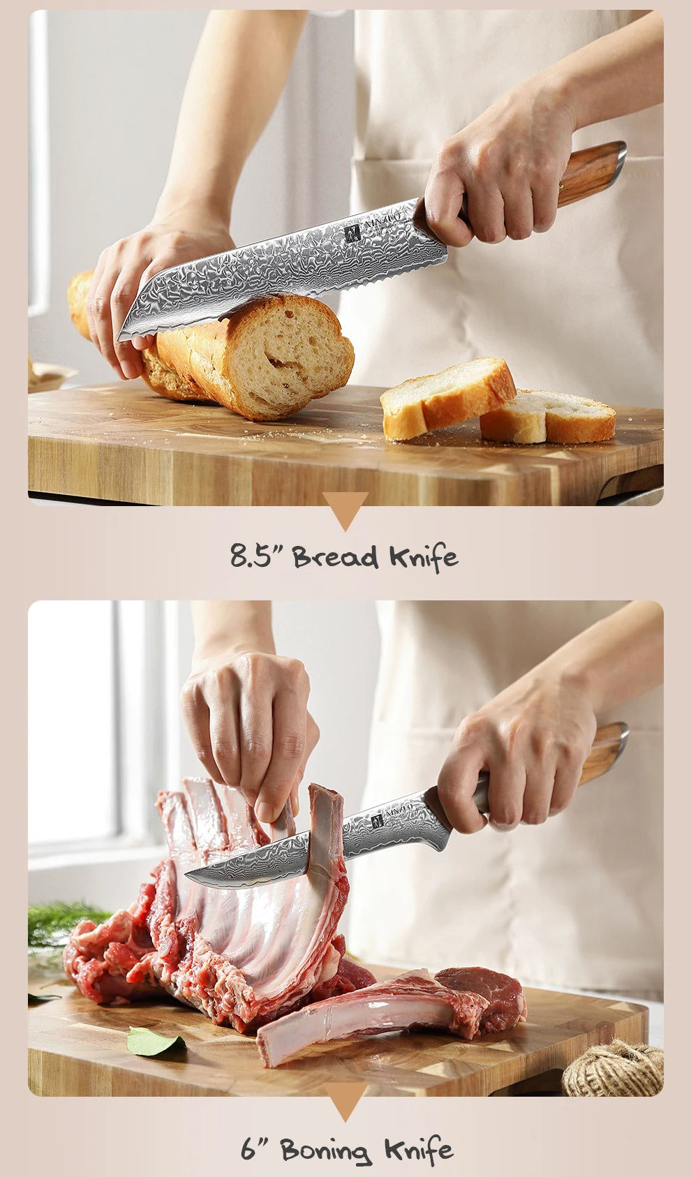 73 Layers Kitchen Knife Set