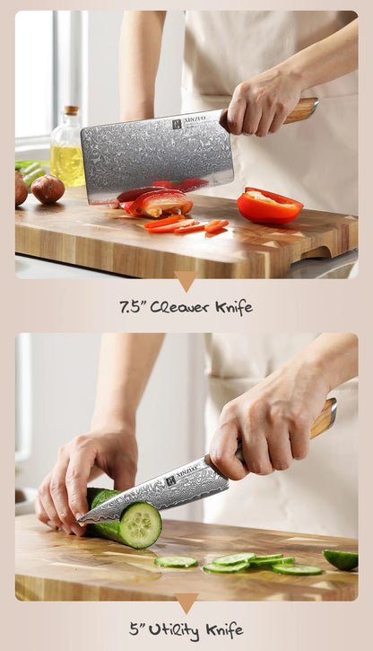 73 Layers Kitchen Knife Set