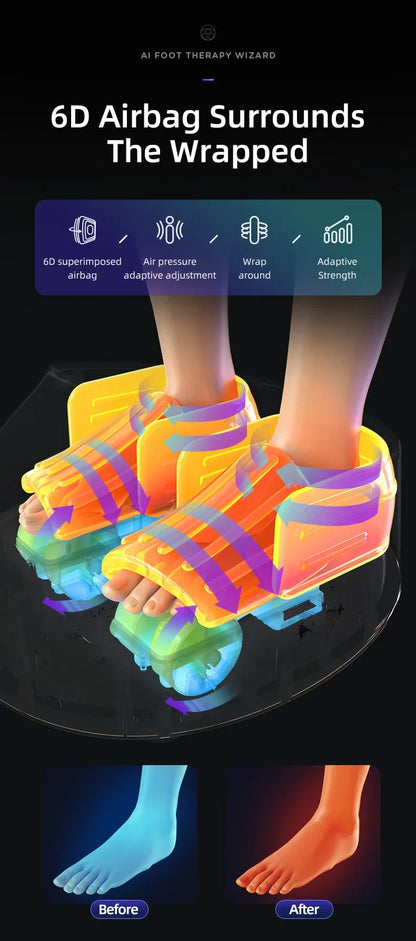 Smart Foot Pneumatic Massager