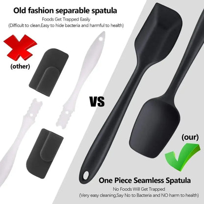 6 Pieces Silicone Spatula
