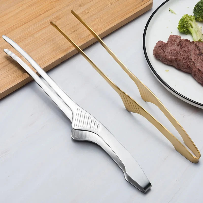 Steel Food Tongs