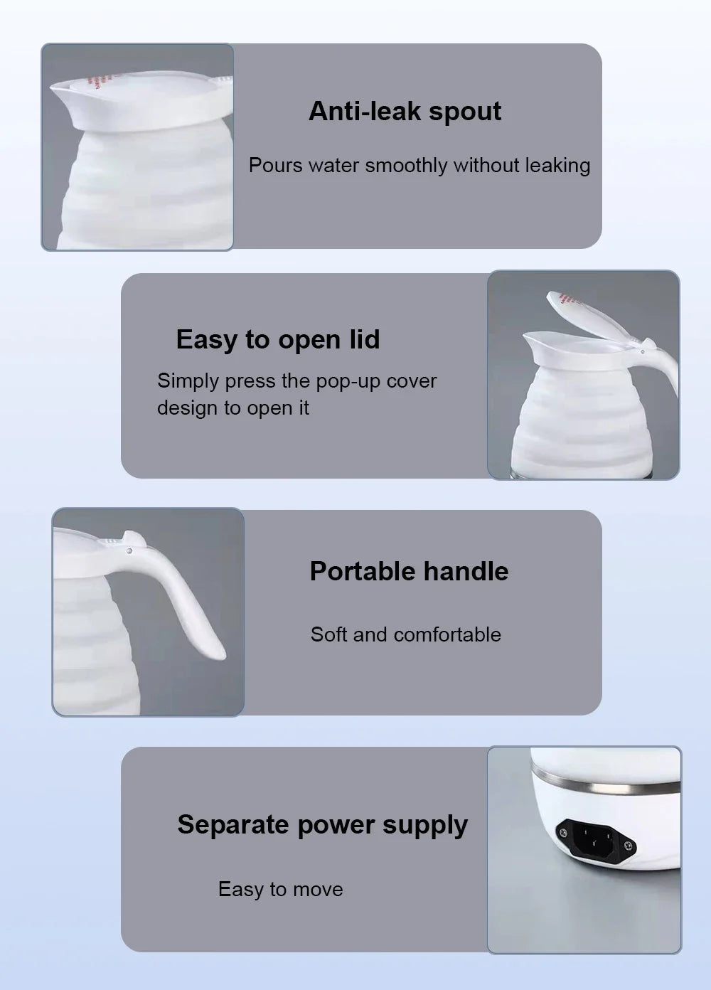 Foldable Electric Kettle