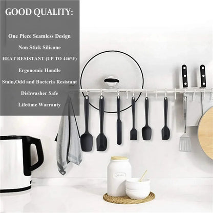 6 Pieces Silicone Spatula