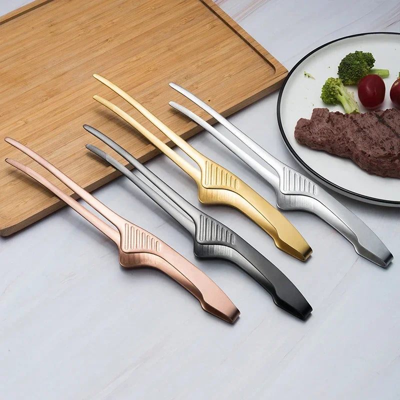 Steel Food Tongs
