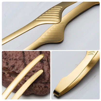 Steel Food Tongs