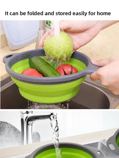 Collapsible Silicone Strainer