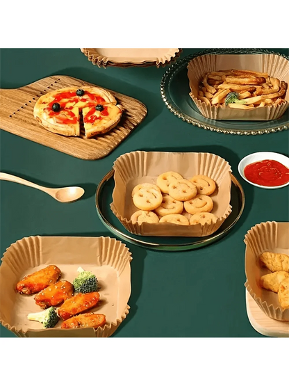 Air fryer disposable paper pads