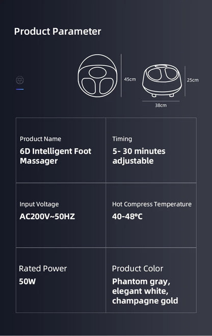 Smart Foot Pneumatic Massager