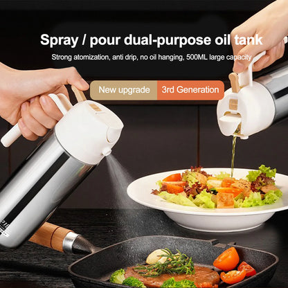 Double Purpose Stainless Oil Sprayer