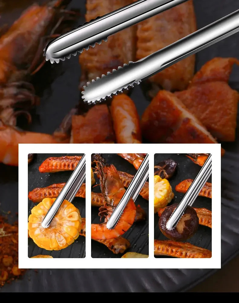 Steel Grill Tongs