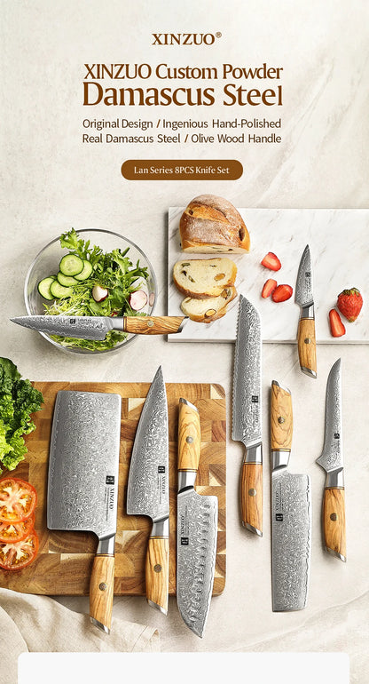 73 Layers Kitchen Knife Set