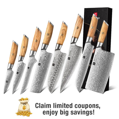 73 Layers Kitchen Knife Set