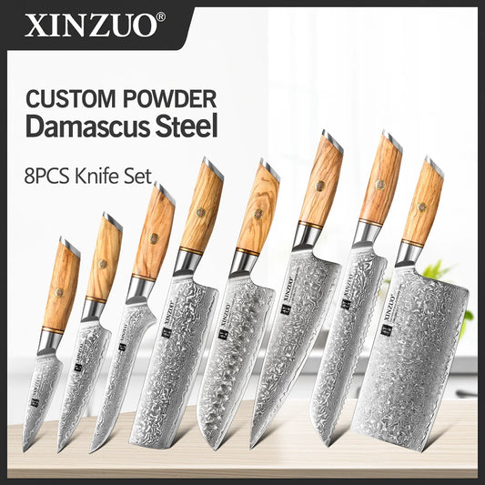73 Layers Kitchen Knife Set
