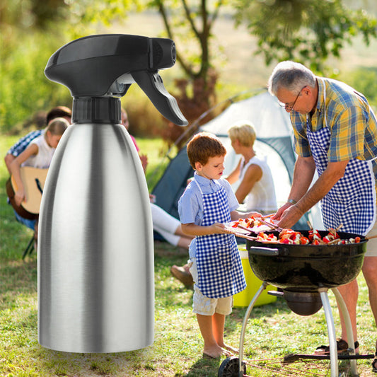 Steel Oil Spray Bottle